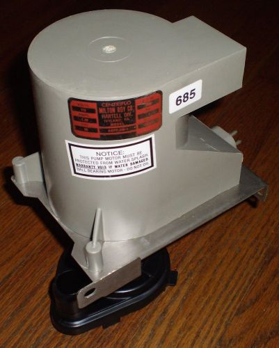 Nos milton roy agpp-3w-1 hartell centriflo ice machine pump whirlpool frigidaire for sale
