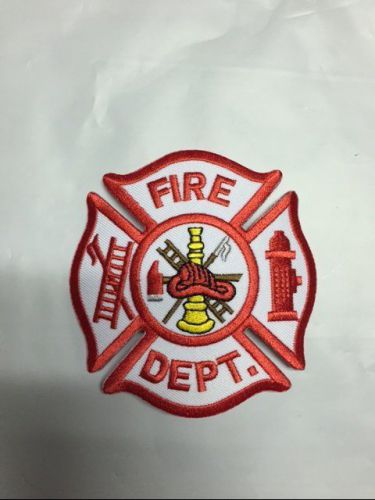 FIRE DEPARTMENT SHOULDER PATCH FIREFIGHTER DEPT PATCH FIRE DEPT NEW