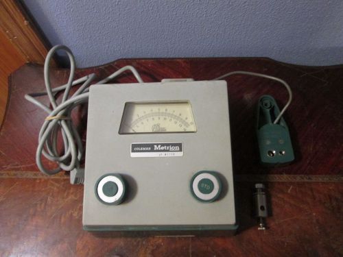 Coleman metrion ph meter model 28 for sale