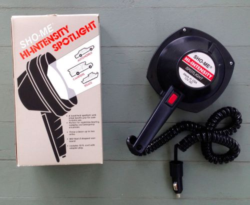 Sho-me 06.300 hi-intensity spotlight w/ momentary switch &amp; 12 ft coil cord for sale