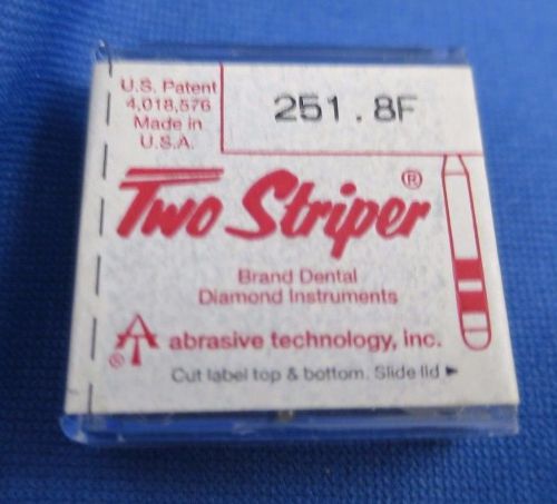 Premier Two Striper Sintered Diamond Bur 251.8F. Made in the U.S.A.
