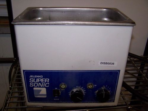 Jelenko SuperSonic 305000 Ultrasonic Cleaner ~ heater not working 9.25x5.25x4