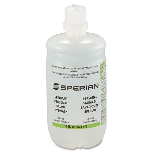 Sperian Safety Wear Saline Personal Eyewash Bottle