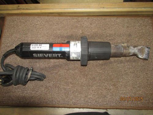 Sievert th1650 heat gun hot air blowing plastic sealer for sale