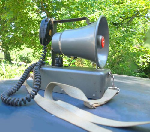 Vintage Bull Horn - Bell Tornado TC-4 - Portable Public Address Amplifier