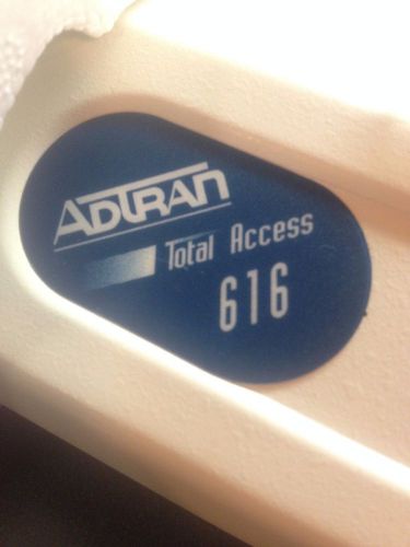 Adtran Total Access TA616 T1 TDM w/DSX-1  3rd Gen.    P/N: 4213616L1#TDM