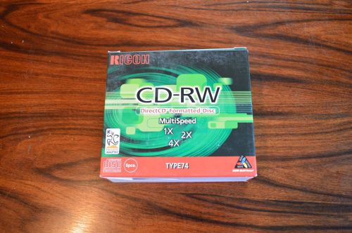 Ricoh CD - RW discs