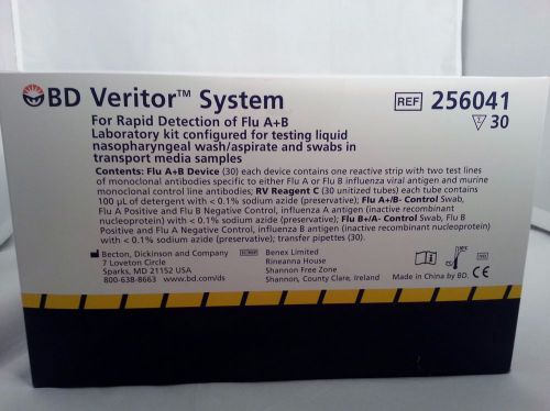 Rapid Diagnostic Test Kit BD Veritor™ System Flu A+B Ref 256041