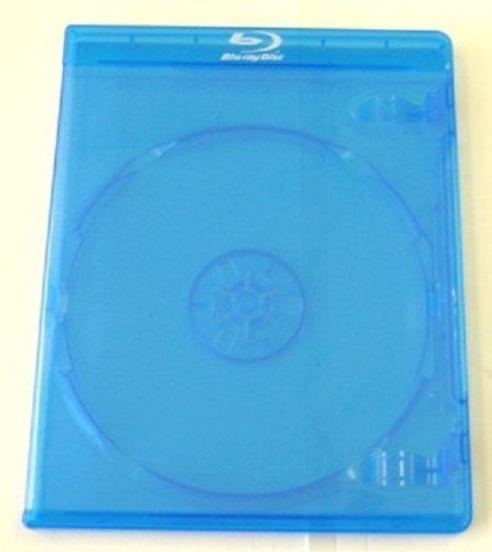 25 x Empty Standard Blue Replacement Boxes/Cases for Blu-Ray DVD Movies (DVBR12