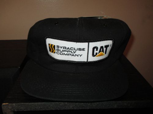 Vintage Syracuse Supply Co Caterpillar  (cat) cap