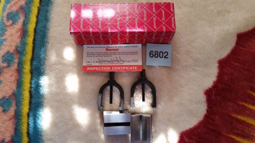 STARRETT # 278 Precision V-Blocks and Clamps Set …… BRAND NEW MADE IN USA