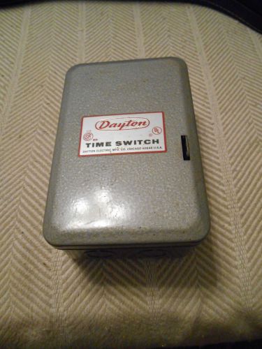 Dayton cycle timer model 2E130 and a Paragon Time Switch Model PIP31