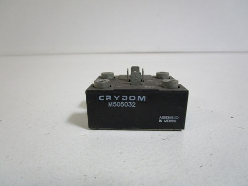 CRYDOM THYRISTOR MODULE M505032 *USED*