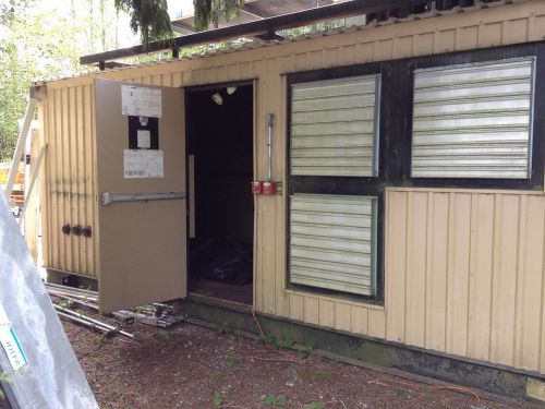 Insulated Shipping Container Building with Doors