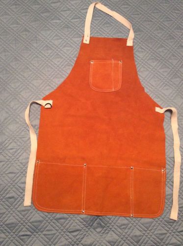 Suede Apron For Cooking, Welding, Carpenter, Gunsmith New