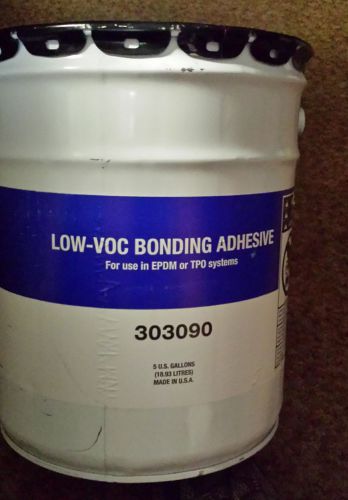 Low -voc EPDM and TPO bonding Adhesive 5 GALLONS