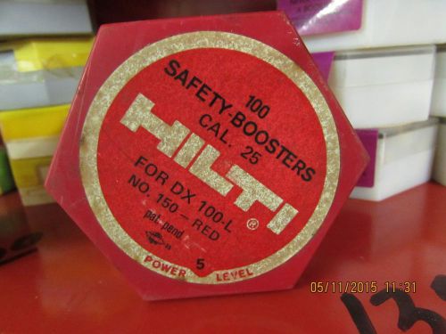 Hilti Safety Boosters Cal 25 DX 100-L No. 150 Red