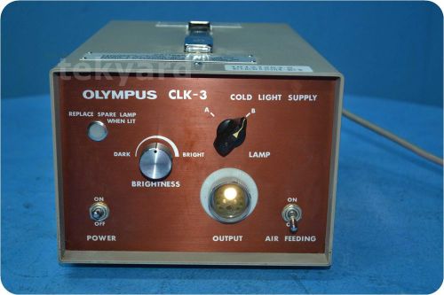 OLYMPUS CLK-3 COLD LIGHT SUPPLY @ (121263)