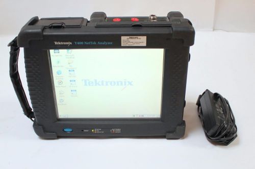 Tektronix Y400 Portable NetTek Analyzer w YBA 250, YBT 250 Modules &amp; Battery
