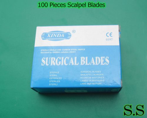 100 Scalpel Blades #10 Surgical Dental ENT Instruments