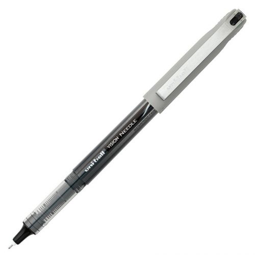 5 - UNI-BALL Vision Needle Point 0.7mm BLACK INK PENS