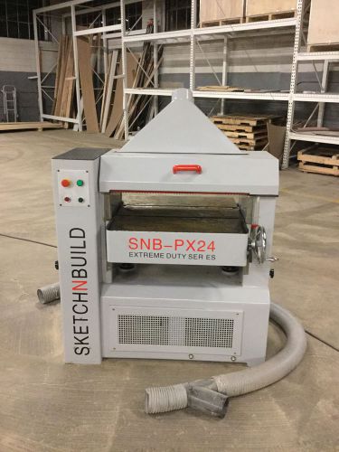 Used sketchnbuild snb-px24 25&#034; extreme duty 10 hp thickness planer, 3 phase for sale