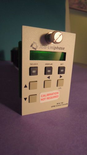 JDSU Uniphase MTA 150 GPIB Control Cassette  MTA150 + 1010NCN