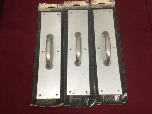 National Brand Pull Plates 3 1/2 x 15, Set of 3 - Locksmith