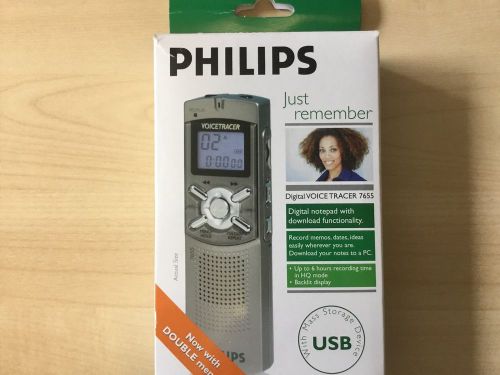 Philips Digital Voice Tracer 7655 Excellent Condition