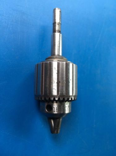 JACOBS Micro Drill Chuck 1B CAP 0-1/4&#034; 3/8&#034;-24 USA With Arbor - Lathe Milling