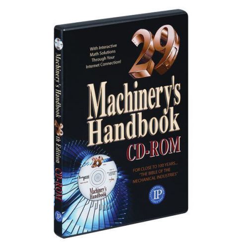 Industrial press 28th edition handbook cd rom for sale
