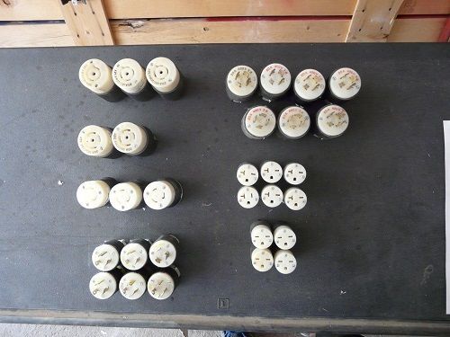 Various Hubbell Plugs LOT OF (31)