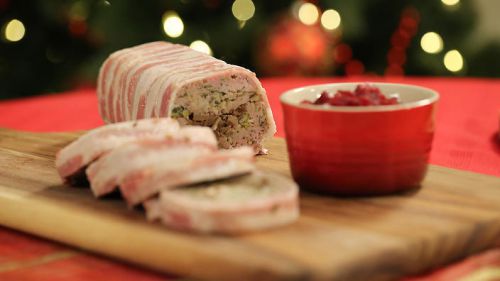 RECIPE Pork, chestnut and mushroom terrine