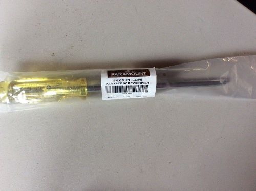 Paramount - no. 4 point, 13 inch overall length, standard phillips screwdriver for sale