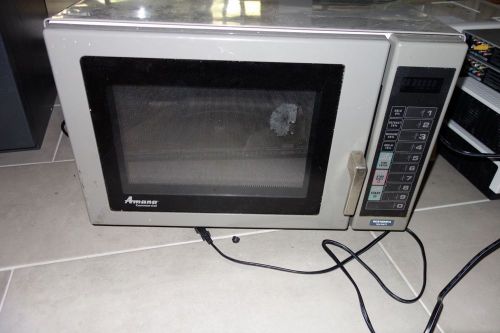 ACP AMANA RCS10MPA 1000 Watt Commercial Use Microwave Oven