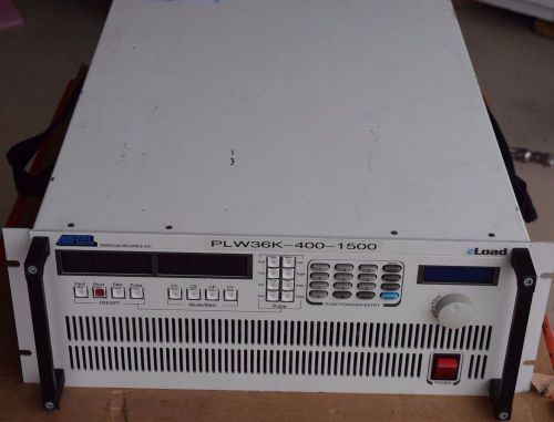 AMREL AMETEK PLW36K-400-1500 (eload)  DC Electronic Load, 36KW, 400V, 1500A