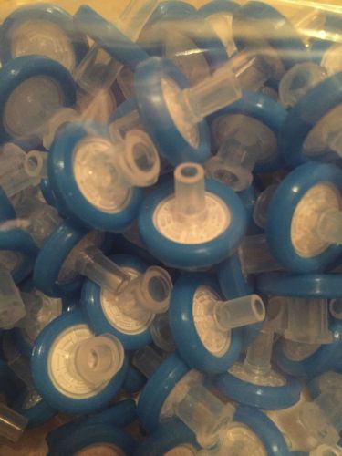Syringe Filters, .22um, 13 mm, PVDF, Blue, Luer Lock Inlet, 25 Pack,Restek 26150