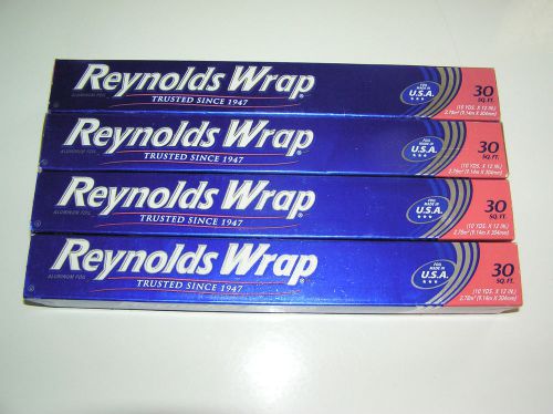 ALUMINUM FOIL GRILLING BBQ PICNIC BPA FREE REYNOLD&#039;S WRAP Cooking House 120 ft