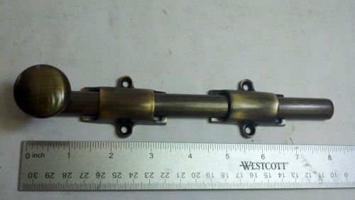 Deltana - solid brass 8&#034; heavy duty surface bolt solid brass for sale