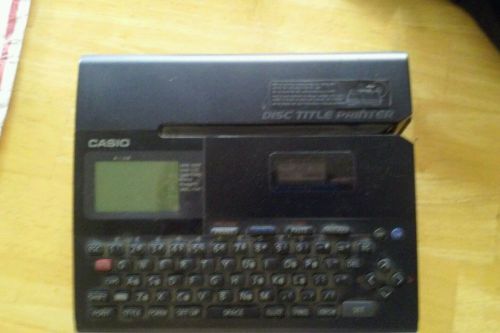 Casio CW-K85 CD/DVD Disc Title Thermal Printer with Ribbon