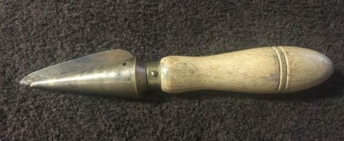 Vtg brass deburring chamfer tool for plastic pipe wood ect. for sale