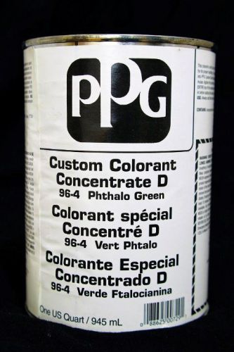 PPG Industries Custom Colorant Concentrate E 96-4 Phthalo Green 1 qt. ret.$36.79