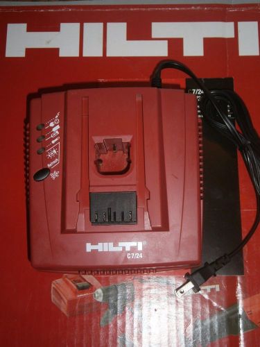 HILTI C 7/24 BATTERY CHARGER 115/120 V For Cordless Tool (USED)