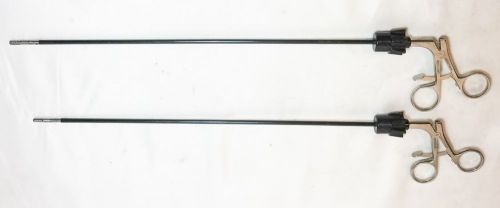 2x JARIT Roto-Lok Laparoscopic 5mm Locking Forceps 625-104 / A625-104