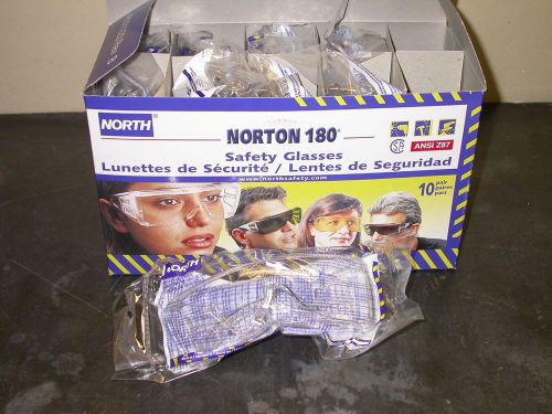 North Z87 Safety Glasses x 9 Great for Visitors