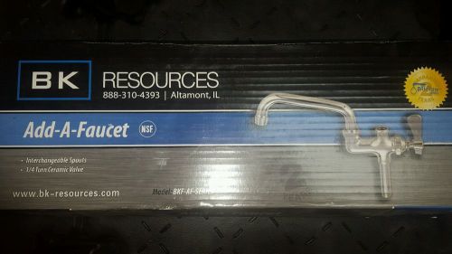 BK RESOURCES ADD-ON-FAUCET NO LEAD FOR PRE-RINSE W/ 6IN SWING SPOUT NSF - BKF-AF