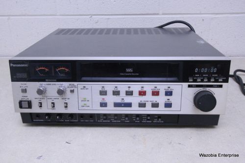 PANASONIC AG-6300 VHS VIDEO CASSETTE RECORDER