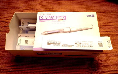 DERMABOND ADVANCED  for topical application only to hold closed 12PC EXP 2017
