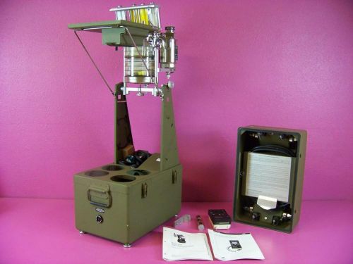 Ohmeda 885a portable n2o anesthesia sedation machine &amp; field case veterinary nos for sale