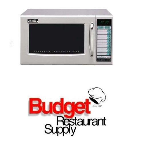 New Sharp Commercial  Microwave Oven  R-21LVF  (Same day shipping read ad)